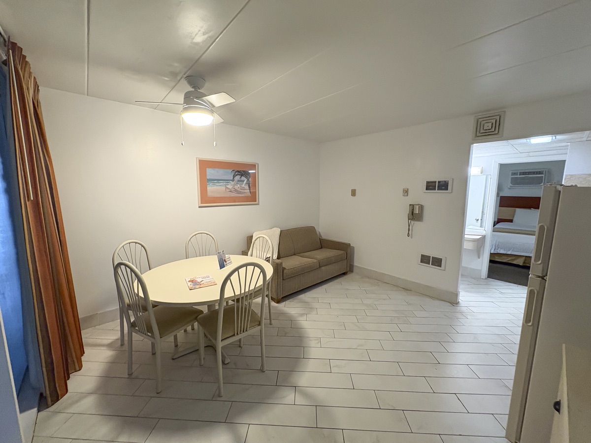 Type A Suite - Living Room with Sofa